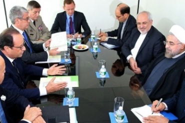 Annullnameto della cena ufficiale prevista all'Eliseo tra Rohani e Hollande