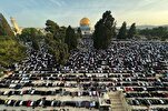 Solat Aidilfitri di Masjid Al-Aqsa dengan kehadiran ribuan rakyat Palestin + video dan foto