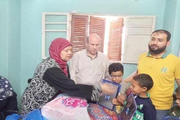 Mısır’da yaşamlarını görme özürlü çocuklara adayan çift