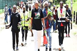 Kenya’da Filistin halkına destek amacıyla binlerce ağaç dikildi