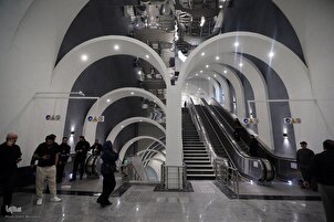 مریم مقدس(س)  میڑو اسٹیشن کا افتتاح